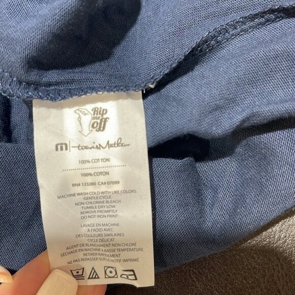 Travis Mathew Men's Life of Luxury Long Sleeve Golf T-Shirt - Picture 8 of 10